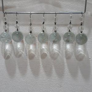 Vtg 1960 Round Crystals